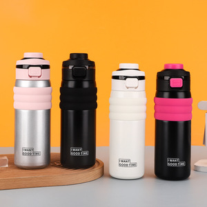 Bouncing Cup Stainless Steel Tumbler 316 Insulated Portable Travel Mug With Straw Sports Outdoor Use - Product Image 3
