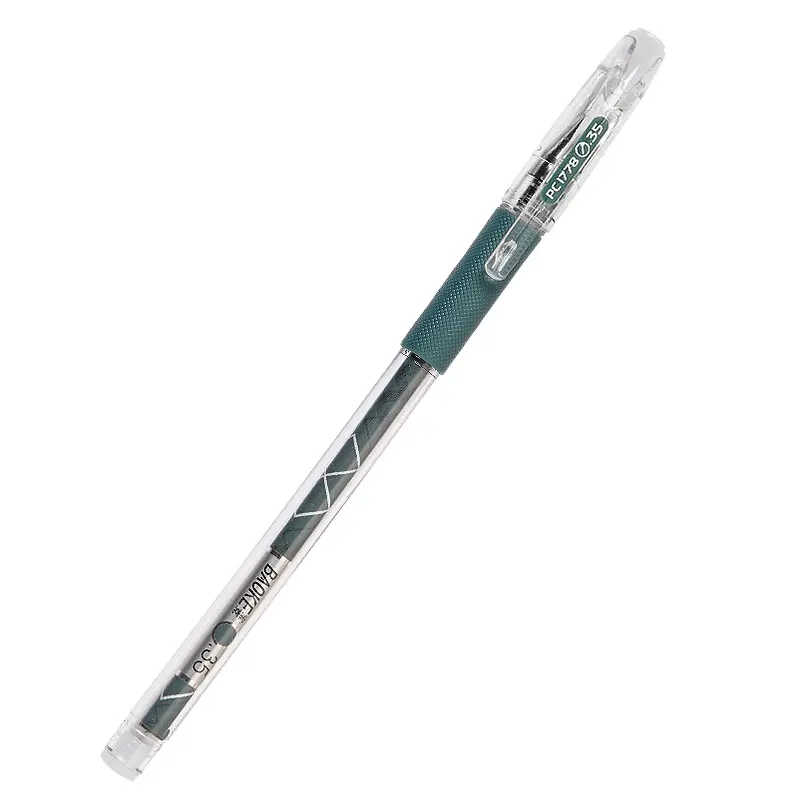 Penna a inchiostro Gel con punta in feltro 0.35 Mini penne di colore verde sfuse