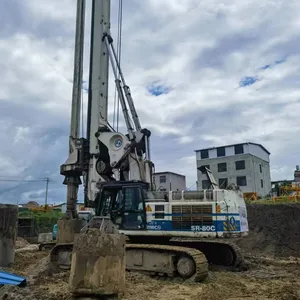 Itália Soilmec SR-80c ROTATIVO RIG DE PERFURAÇÃO USADO SOILMEC SR-70 SR-65 SR-60 SR-40 SR-80 SR-75 PERFURAÇÃO RIG CONDIÇÃO USADA