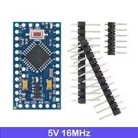 Papan pengembangan Pro Mini, 3.3V/8M 5V/16M blok bangunan elektronik ATMEGA328 ATMEGA328P-AU