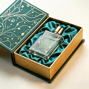 Cajas de Regalo de Libros de Lujo Personalizadas, Caja de Cartón Reciclable, Estampado en Caliente, Perfume de Alta Gama, Empaque Elegante de Marca de Alta Gama - Product Image 2
