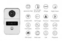 Sistema de Videoportero con Monitor Táctil Tuya, Visión Nocturna, Resistente al Agua, Aleación de Aluminio, Intercomunicador de 4 Cables y Cámara