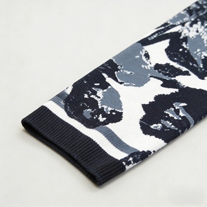 Blusa de Punto para Mujer OEM/ODM - Top de Punto de Manga Larga con Estampado Floral y Mezcla de Rayón - Product Image 5