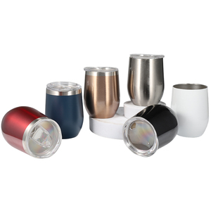 Wholesale Customization 12 Oz Egg Mug Double Wall Stainless Steel Vacuum Wine <strong>Tumbler</strong> - Product Image 2