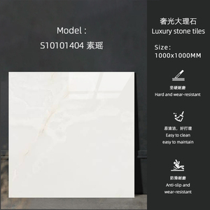 Volledige marmeren tegels <span class=keywords><strong>1000x1000mm</strong></span> |   Antislip, slijtvaste, glanzende vloer- en wandtegels voor de woonkamer - Product Image 6