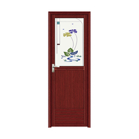Fabricant de portes de salle de bains extérieures étanches en verre, porte de salle de bains en aluminium, porte de toilette en verre