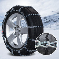Cadenas de Nieve de Alta Calidad, Nuevas, Serie 11, Tipo Diamante, de Acero Aleado para Tractor y Automóvil de Pasajeros