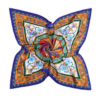 Écharpe en soie fine avec foulard en soie de marque au design traditionnel chinois