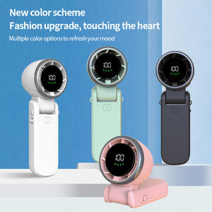 Ventilador de Alta Velocidad Plegable, Portátil, de Cuello, de Mesa, Mini Ventilador de Mano, Ventiladores para Exteriores, Nuevo 2025, Dropshipping - Product Image 5