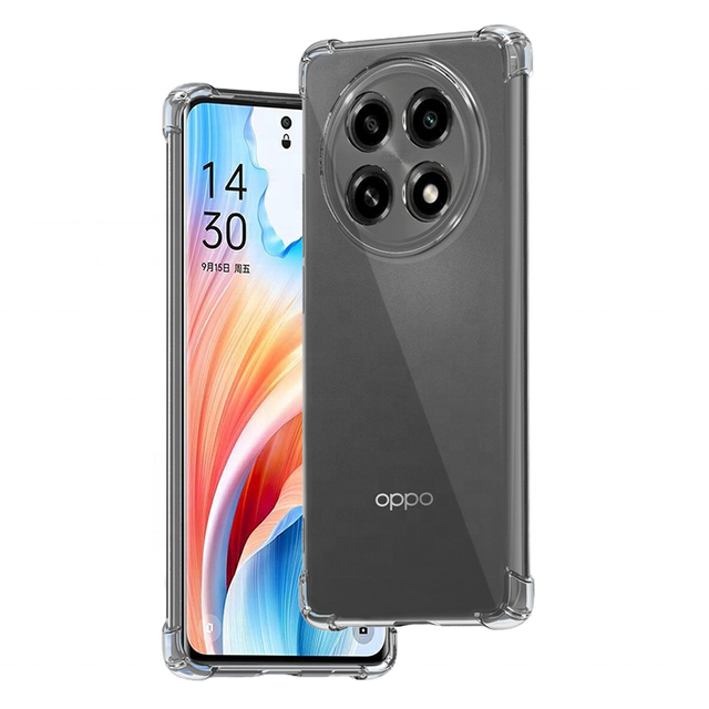 Shockproof Clear Transparent Soft TPU Mobile Phone Cases for OPPO A60 A58 A78 A79 A38 Reno 11F 11 10 Realme C65 C67 A3 PRO 12x