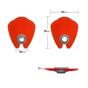 Protection oculaire dentaire 85 mm x 70 mm, bouclier anti-UV pour machine de photopolymérisation dentaire, accessoire d'équipement de thérapie orale - Product Image 1