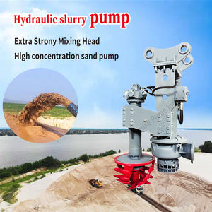 Pompe à lisier <span class=keywords><strong>submersible</strong></span> hydraulique avec agitateur pour drague de rivière à sable pompe à sable à énergie hydraulique - Product Image 4