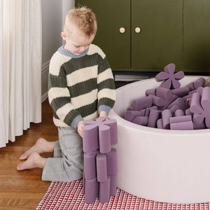 <b>Soft</b> <b>Ball</b> <b>Pit</b> For Kids Sponge Foam Play Mat Indoor Toddler Toy Home Safety Play Area Color Options Available - Product Image 2