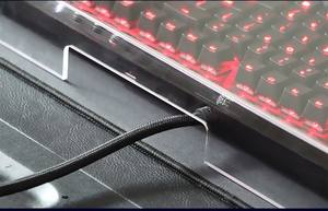 ฝาครอบป้องกันฝุ่นอะคริลิคสำหรับกรณีแป้นพิมพ์ <span class=keywords><strong>Corsair</strong></span> - Product Image 2