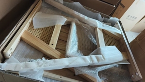 Bán Buôn Chất Lượng Cao Rắn Ghế Bằng Gỗ Mây Ghế Wicker Nhà Hàng Bàn Ăn Đặt Ban Công Nhỏ Bàn Trà Và Ghế - Product Image 5