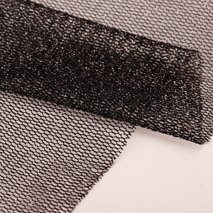 Venta al por mayor tela de malla de tul tela de hilo plateado 1,6 M 38G rollo de tela de malla de nylon ecológico - Product Image 3