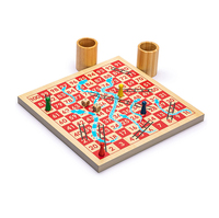 Jeux de société Ludo indiens de grande taille, fait à la main, multifonctionnel, à imprimer pour enfants et adultes, 2020