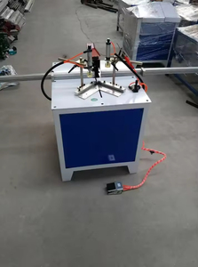 Material de puerta y ventana de madera de imitación, material de PVC de aluminio europeo, marco de fotos de producto, máquina de corte en ángulo de 45 grados - Product Image 2