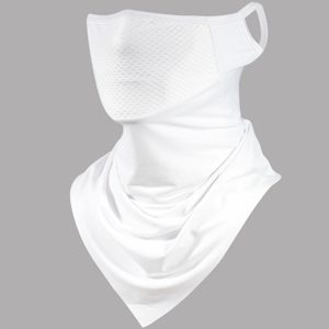 Demi-<span class=keywords><strong>masque</strong></span> d'été en soie de glace respirante avec protection UV coupe-vent pour le <span class=keywords><strong>ski</strong></span> extérieur cyclisme unisexe avec boucle d'oreille - Product Image 5