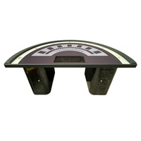 Table de poker et de blackjack, couleur personnalisée, taille personnalisée, portable, qualité professionnelle, écologique, logo personnalisé
