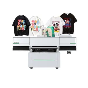 Hstar Cheapest 6090 dtf uv printer best uv printing machine Good Price uv flatbed printer with i3200 printerhead