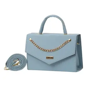 Bolso Bandolera Belisa Fana Azul 21x12x6 cm de Nailon, Estilo Moderno, con una Sola Correa, para Mujer - Product Image 3