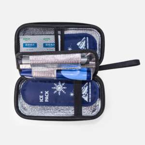 Kustom Logo EVA Insulin Injeksi pendingin tas dengan kemasan es untuk pasien <span class=keywords><strong>diabetes</strong></span> perjalanan portabel aluminium Foil kotak penyimpanan - Product Image 3