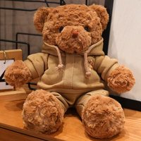 Junwo usine de jouets en peluche en peluche gros cochon rose jouets beaux chiens pandan petit ours jouets animaux