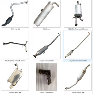 Silenciador de Escape de Acero Inoxidable para Camry, Corolla, Hilux, Highlander, RAV4, Crown, Yaris - 1.5 mm de Grosor - Product Image 2