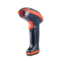 Lecteur de codes-barres 2D portable de qualité industrielle, interface USB, IP54, avec scanner laser CMOS