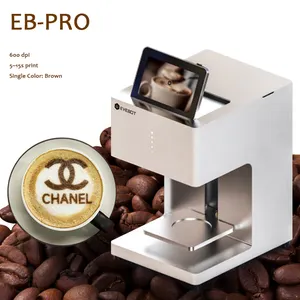 EVEBOT stampante per caffè 3D EB-Pro stampante per alimenti commestibili macchina per inchiostro commestibile ristorante e attrezzature alberghiere macchina per latte art 2023 nuovo