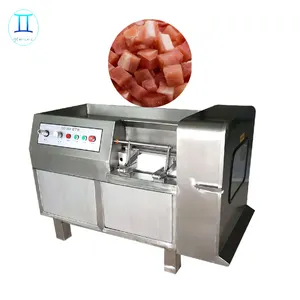 Rundvlees Kubus Snijmachine/Bevroren Varkensvlees Vlees Dicer Machine/Vers Vlees Cubing Machine Voor Verkoop