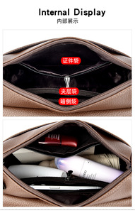 Bolso de Mano de Alta Calidad en Cuero PU para Mujer, Bolsos de Hombro de Cuero PU, Bolsos de Mano Femeninos de Moda, Bolso Cruzado para Dama - Product Image 6