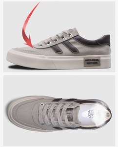 Hợp thời trang thời trang thoáng khí bền cao su duy nhất thể thao đi bộ giản dị giày dép lưu hóa Mens giày vải - Product Image 6