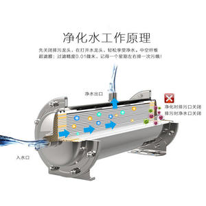 Purificateur d'eau par ultrafiltration pour toute la maison, filtre à haut débit en acier inoxydable 304 pour l'eau potable directe à domicile - Product Image 4