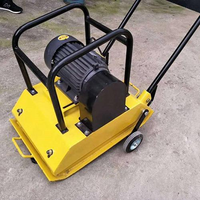 Compacteur de sol électrique 3KW, moteur en cuivre pur, compacteur vibrant pour la construction, compacteur de béton, compacteur de terre, nouvelle plaque vibrante