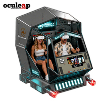 Simulateur de vol VR 2027, Simulateur de montagnes russes 9D avec tir en Metaverse, Machine de jeu d'arcade, Cinéma volant 12D pour aire de jeux intérieure