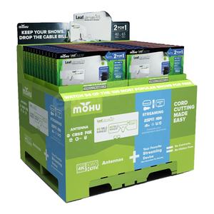 Exhibidores de Cartón Corrugado Personalizados POP de 4 Lados, Apilables, para Palés, Exhibidores de Papel para Promoción en Tiendas Minoristas, Bandeja PDQ - Product Image 3