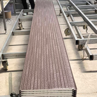 Panneau Métallique Gravé Isolant Thermiquement - Isolation Thermique, Décoration Murale Extérieure, Ignifuge et Imperméable