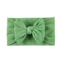 Nouvel Bandeau Élastique Bébé en Tissu Doux Mignon Très Vendu, Ruban à Cheveux Enfants en Nylon Premium avec Nœud Coloré, Accessoires Cheveux