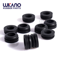Joint en caoutchouc de silicone creux de type T ID1.65 2.5, petit bouchon, pièces de grommet, trou unique
