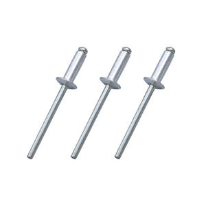 Remaches ciegos de aluminio de fábrica OEM ODM, remaches de tipo abierto, remaches de cabeza de cúpula para fijación de chapa metálica - Product Image 2