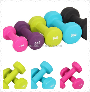 Nhà Máy Giá tùy chỉnh <span class=keywords><strong>kg</strong></span> phụ nữ sử dụng miễn phí Trọng lượng tập thể dục phòng tập thể dục màu PVC lớp phủ Vinyl ngâm Hexagon HEX quả tạ - Product Image 4