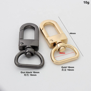 Nolvo World Bán Sỉ 4 Màu 13Mm 16Mm Dây Buộc Kim Loại Móc Khóa Nhỏ Kẹp Càng Cua Móc Xoay Tôm Hùm Cho Túi Đồ Kim Khí - Product Image 4