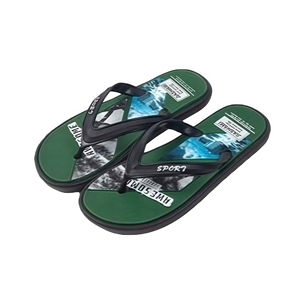Chanclas de PVC para Hombre, Transpirables, Impermeables, Antideslizantes, para Interiores/Exteriores, con Suela Suave, Pantuflas Cómodas de Verano para Parejas - Product Image 1