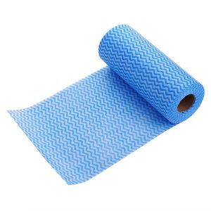 Nettoyage ménager J chiffons <span class=keywords><strong>tout</strong></span> usage réutilisable lavable nettoyage jetable cuisine non tissé nettoyage <span class=keywords><strong>rouleau</strong></span> lingettes - Product Image 5