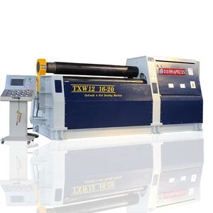 2025 Durmapress W12 Series 8*2000mm 4 rollos de flexión de placa de rodillos máquina de laminación CNC de gran oferta de nuevo diseño - Product Image 1