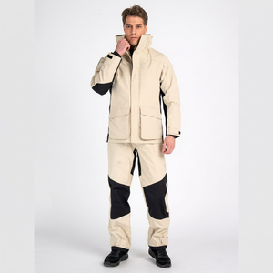 Chaqueta de Vela Profesional para Alta Mar, Transpirable, Impermeable, Chaqueta Marina para Lluvia, Alto Rendimiento, Windpro ASMAT ENTERPRISES 100% - Product Image 1