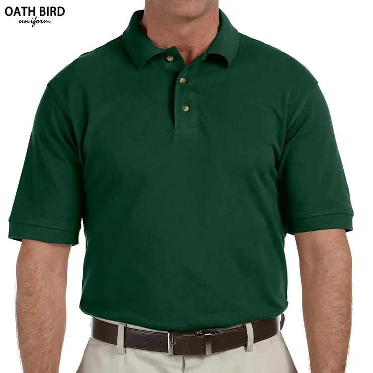 Polo en coton avec Logo personnalisé, t-shirts haut de gamme, uniformes de travail du personnel, fournisseurs