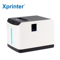 Printer Label dan Struk Termal 2in1 Xprinter XP-T271U Hitam Putih untuk Layanan Pengiriman Makanan Printer Barcode